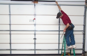 Check garage door balance.