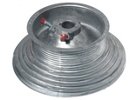 Garage door cable drums