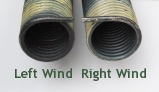 Left and Right Wind Garage Door Torsion Springs